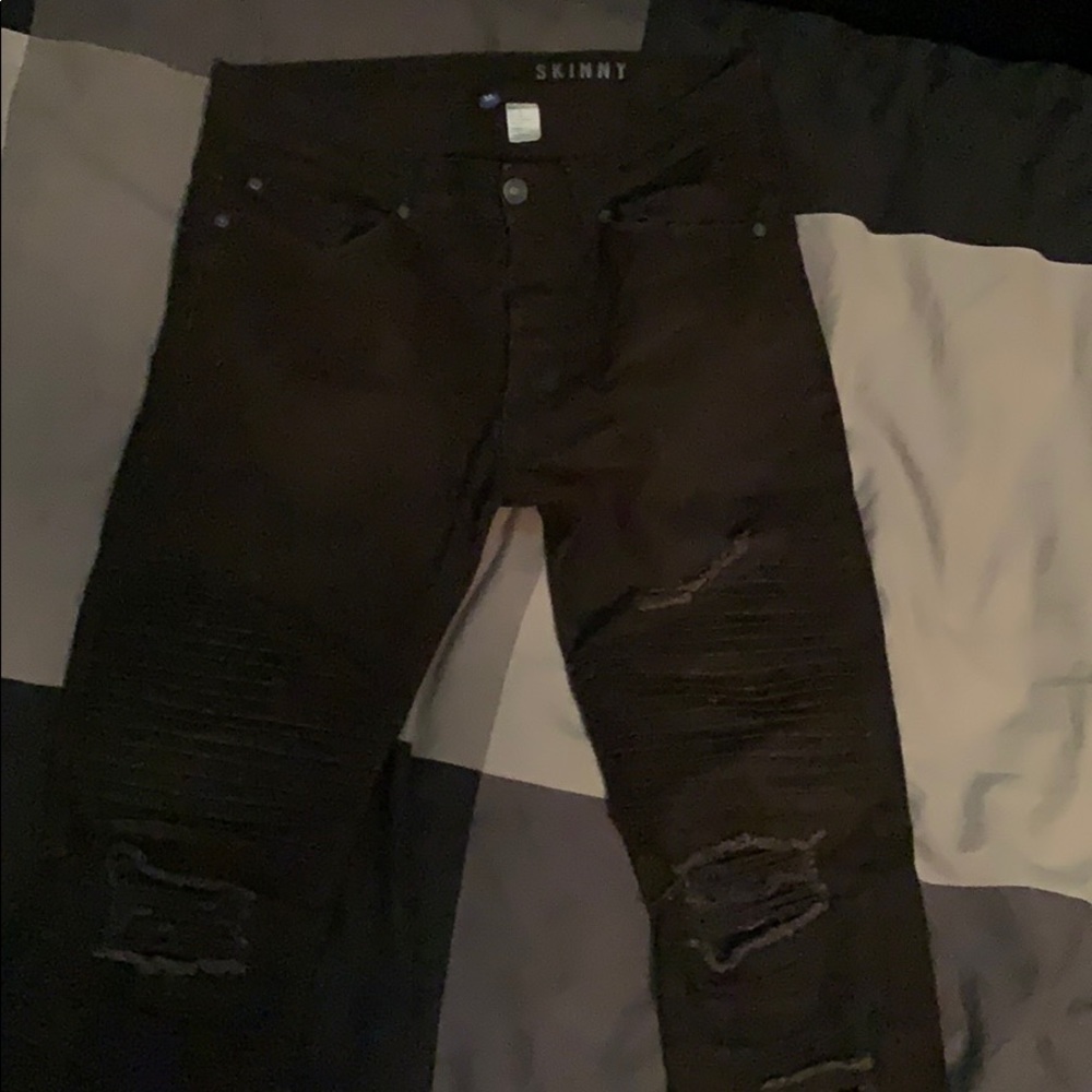 H&M Ripped Skinny Jeans